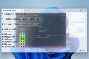 Bilgisayarınızın Gerçek Performansını Ölçün: Windows WinSAT Hız testi
